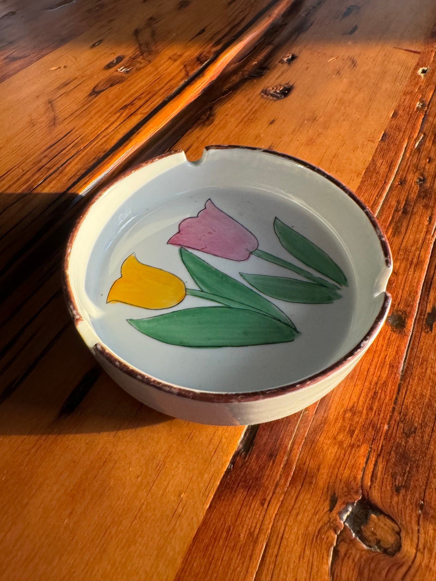 Flower Vintage Ashtray