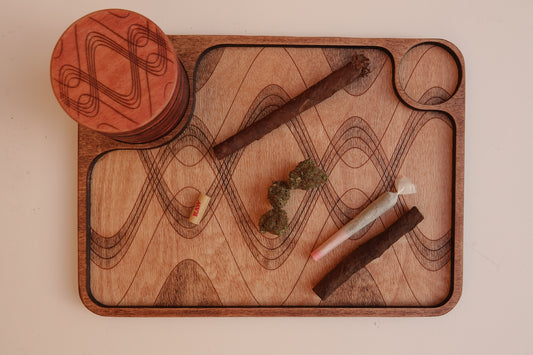 Wave Rolling Tray