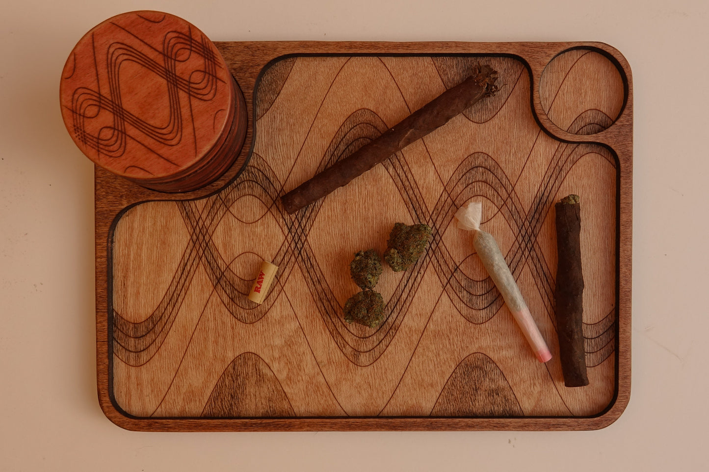 Wave Rolling Tray